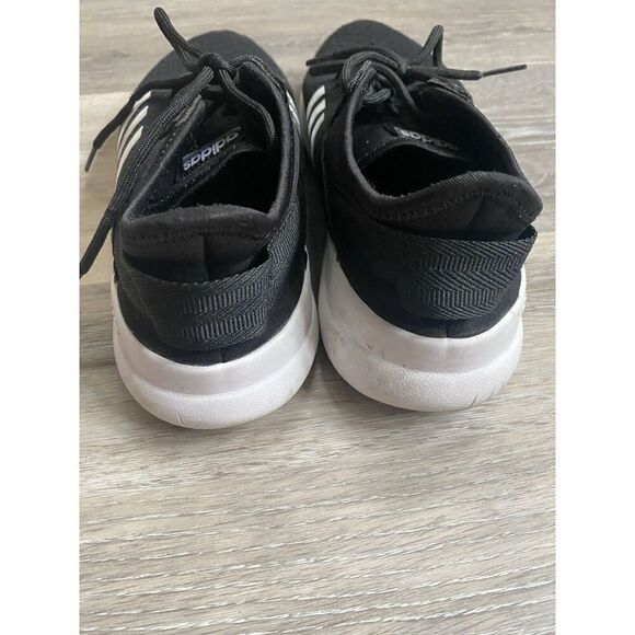 Adidas Women's Cloudfoam QT Flex W Running Shoes CG5762 Core Black White Sz 8.5 - Picture 7 of 10